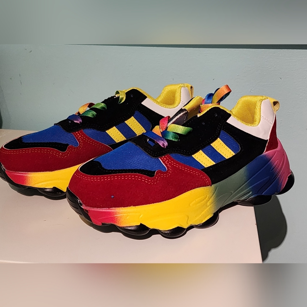 NWOT Colorful Sneakers